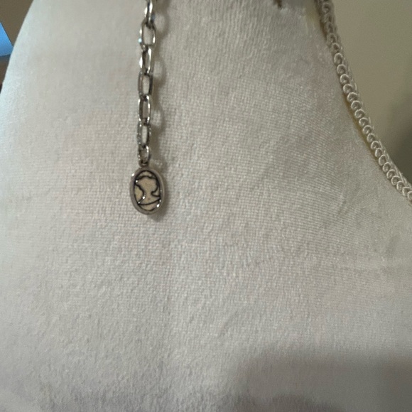 Free People marked Ariano Ost blue flowers with bead fringe 6 charms fairycore - Picture 7 of 9